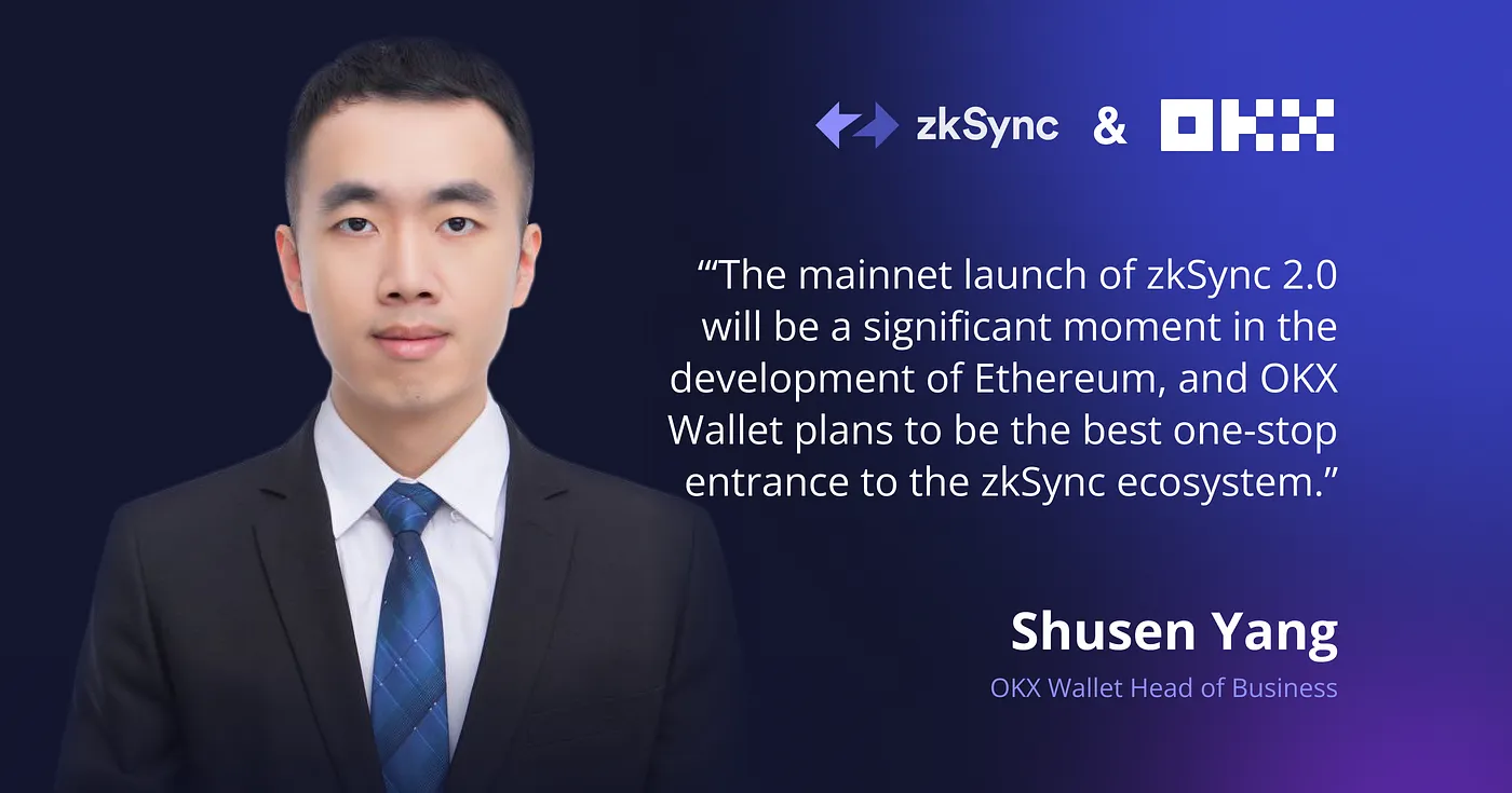 لقد كان طريقًا طويلاً للوصول إلى أول zkEVM في العالم ، ونحن متحمسون جدًا لرؤية موجة المشاريع التي تستمر في إطلاقها على zkSync 2.0. مع بقاء بضعة أسابيع فقط على تشغيل شبكتنا الرئيسية ، لم نقترب أبدًا من جعل المشاركة الذاتية السيادية في الاقتصاد الرقمي في متناول أي شخص في العالم. لقد كتبنا كثيرًا مؤخرًا عن كسر الحواجز التي تحول دون اعتماد العملة المشفرة السائدة ؛ سواء كان ذلك من خلال تنفيذ Argent لتجريد حساب zkSync الأصلي لتحسين تجربة المستخدم بشكل كبير ، أو حلول متنوعة داخل وخارج المنحدرات لزيادة إمكانية الوصول العالمي إلى نظام التشفير البيئي. في Matter Labs ، ندرك أن قوة منصتنا ترجع في جزء كبير منها إلى بناء المشاريع المذهلة في نظامنا البيئي zkSync ، ونحن ملتزمون بالتعاون مع أفضل المطورين في مجال التشفير. يتضمن ذلك تزويد المستخدمين النهائيين بأكبر عدد ممكن من الطرق للتفاعل مع عالم التشفير. نحن نؤمن إيمانا راسخا بأن التشفير و blockchain هما تقنيتان أساسيتان لحماية وتعزيز الحرية على مستوى العالم ، وهذه هي الطريقة التي نجعل بها هذا الحلم حقيقة لعدد أكبر من الناس في جميع أنحاء العالم.
يسعدنا أن نعلن هذا الأسبوع عن إطلاق OKX Wallet على zkSync 2.0 mainnet. تقدم OKX حلاً من محفظة واحدة لجميع احتياجات Web3 الخاصة بك ، مع وصول سلس إلى العديد من سلاسل الكتل ، مما يسمح للمستخدمين باستكشاف عالم DeFi و DApps و NFTs و GameFi. كما أنها توفر رحلة صعود سهلة عن طريق تحويل أكثر من 30 عملة محلية إلى BTC و ETH و USDT والمزيد في دقائق معدودة فقط باستخدام بطاقة الائتمان الخاصة بك أو طريقة دفع أخرى.
توفر هذه المجموعة الشاملة من حلول المنتجات لمستخدمي zkSync المزيد من الخيارات حول كيفية إدارة أصول التشفير والتعامل مع النظام البيئي ككل. سيؤدي الجمع بين طبقة UX هذه مع قابلية التوسع والسرعة والرسوم المنخفضة لمنصتنا إلى كسر المزيد من الحواجز أمام اعتماد التشفير السائد ، مما يجعل `` المشاركة الذاتية السيادية في الاقتصاد الرقمي - أي الحفاظ على السيطرة الحقيقية على الأصول الرقمية - في متناول الجميع في العالم .
اكتشف المزيد حول تنفيذ OKX Wallet بكلماتهم الخاصة ، والإمكانيات التي يفتحها هذا التعاون لنظامنا البيئي zkSync 2.0 أدناه.
تكامل OKX Wallet مع zkSync 2.0 حول OKX Wallet
OKX Wallet هي محفظة تشفير عالمية متعددة المنصات. يمكن للمستخدمين استخدام OKX Wallet للوصول بسهولة إلى النظام البيئي Web3 ، بما في ذلك الرموز المميزة والتطبيقات اللامحدودة في أكثر من 30 سلسلة و Roll-ups. كمنتج محفظة لامركزية غير أمني ، يكون المستخدمون مسؤولين عن مفاتيحهم الخاصة وأصولهم المشفرة.
OKX Wallet هي محفظة حقيقية متعددة السلاسل تدعم كلاً من سلاسل EVM وسلاسل غير EVM. سيتم دعم دعم السلاسل الجديدة على طول الطريق ، مما يتيح للمستخدمين الوصول إلى dApps على سلاسل مختلفة دون إدخال RPC وتبديل المحافظ.
تقدم OKX الدخول السلس إلى جميع مواقع الويب 3
تعتقد OKX Wallet أن ZkRollups تمثل مستقبل النظام البيئي Ethereum ، وأن zkSync هو أحد أفضل الحلول لأداء شبكة Ethereum. تخطط OKX Wallet لتكون أفضل مدخل إلى zkSync من خلال منتجات Exchange و DeFi و NFT.
سيكون إطلاق الشبكة الرئيسية لـ zkSync 2.0 لحظة مهمة في تطوير Ethereum ، وتخطط OKX Wallet لتكون أفضل مدخل شامل لنظام zkSync البيئي. شوزين يانغ ، رئيس أعمال OKX Wallet
في Exchange الخاص بنا ، يمكن لمستخدمي OKX Wallet تبديل نموذج المحفظة أو طراز Exchange بسلاسة على موقع الويب OKX.com أو في تطبيق الهاتف المحمول. كمدخل Web3 لمستخدمي OKX ، تعتبر OKX Wallet zkSync أحد أهم المتعاونين الإستراتيجيين لدينا. خلال mainnet ، سيكون هناك عدد كبير من المستخدمين من OKX exchange يدخلون zkSync من خلال OKX Wallet ، ونأمل أن تساهم حركة المستخدم القوية من OKX في الكثير من الحيوية في نظام zkSync البيئي.
بالنسبة لمنتج DeFi الخاص بنا ، تم دمج OKX Wallet مع OKX DEX ، وهو مجمع مقايضة ، للتواصل مع جميع السيولة من أكثر من 13 سلسلة وتوفير تداول مجاني للمستخدمين. من أجل تلبية متطلبات السوق لنقل الرموز عبر سلاسل مختلفة ، تعمل OKX DEX على تحسين مخرجات المستخدمين من خلال العثور على أفضل LP والمسار الذي يقلل من الانزلاق ورسوم الشبكة ، والذي أصبح ممكنًا بفضل خوارزمية تقسيم المسار المطورة بشكل مستقل. تمكّن خوارزمية X Routing من مقارنة الأسعار من خلال النظر في LPs عبر السلاسل ، مع مراعاة الأسعار ، والانزلاق ، ورسوم الشبكة ، بالإضافة إلى إيجاد طريق التداول الأمثل. تهدف OKX Wallet إلى قيام OKX DEX بجلب كمية كبيرة من TVL إلى نظام zkSync البيئي.
بالنسبة إلى NFTs ، تم دمج OKX Wallet مع OKX NFT Marketplace ، وهو سوق NFT لامركزي يعمل عبر سبع سلاسل رئيسية وشبكات. سيتم دعم zkSync بواسطة OKX NFT Marketplace بعد وقت قصير من إطلاق الشبكة الرئيسية الخاصة بهم. ستوفر OKX Wallet حل NFT وقفة واحدة لـ dApps في الشبكة الرئيسية zkSync ، وفرص وأدوات تداول NFT الوفيرة للمستخدمين. NFT Launchpad هي منصة الإصدار الحصرية لسوق OKX NFT. هنا ، تطلق المشاريع المختارة بعناية عروض لا مركزية بالكامل مع تكافؤ الفرص ، ويمكن للمستخدمين الاستمتاع بالوصول المبكر بأسعار مناسبة. ترحب OKX Wallet بالمشاريع المنسقة والفنانين المحترمين والمشاهير لإصدار أصول NFT على zkSync من خلال سوق OKX NFT ، مما يسمح للمستخدمين بالتداول في NFTs بخفة بفضل سرعة zkSync وأمانها وقابليتها للتوسع.
