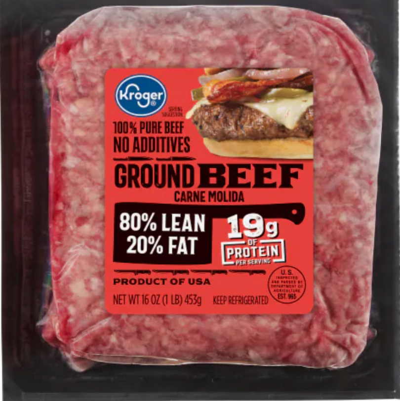 The meat you purchase should be in a vacuum-sealed package like this.