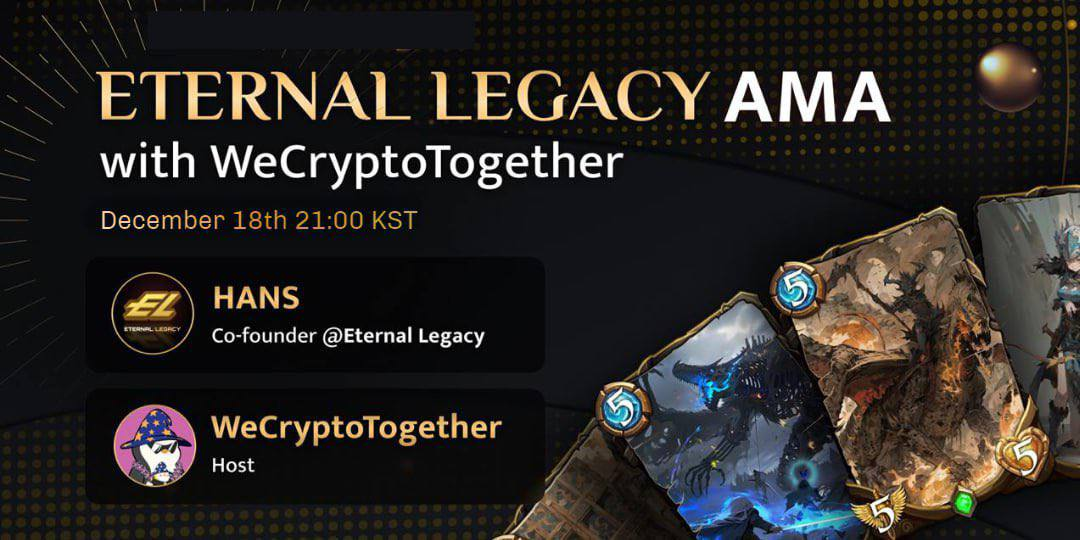 Etetnal Legacy x WeCryptoTogether AMA Session