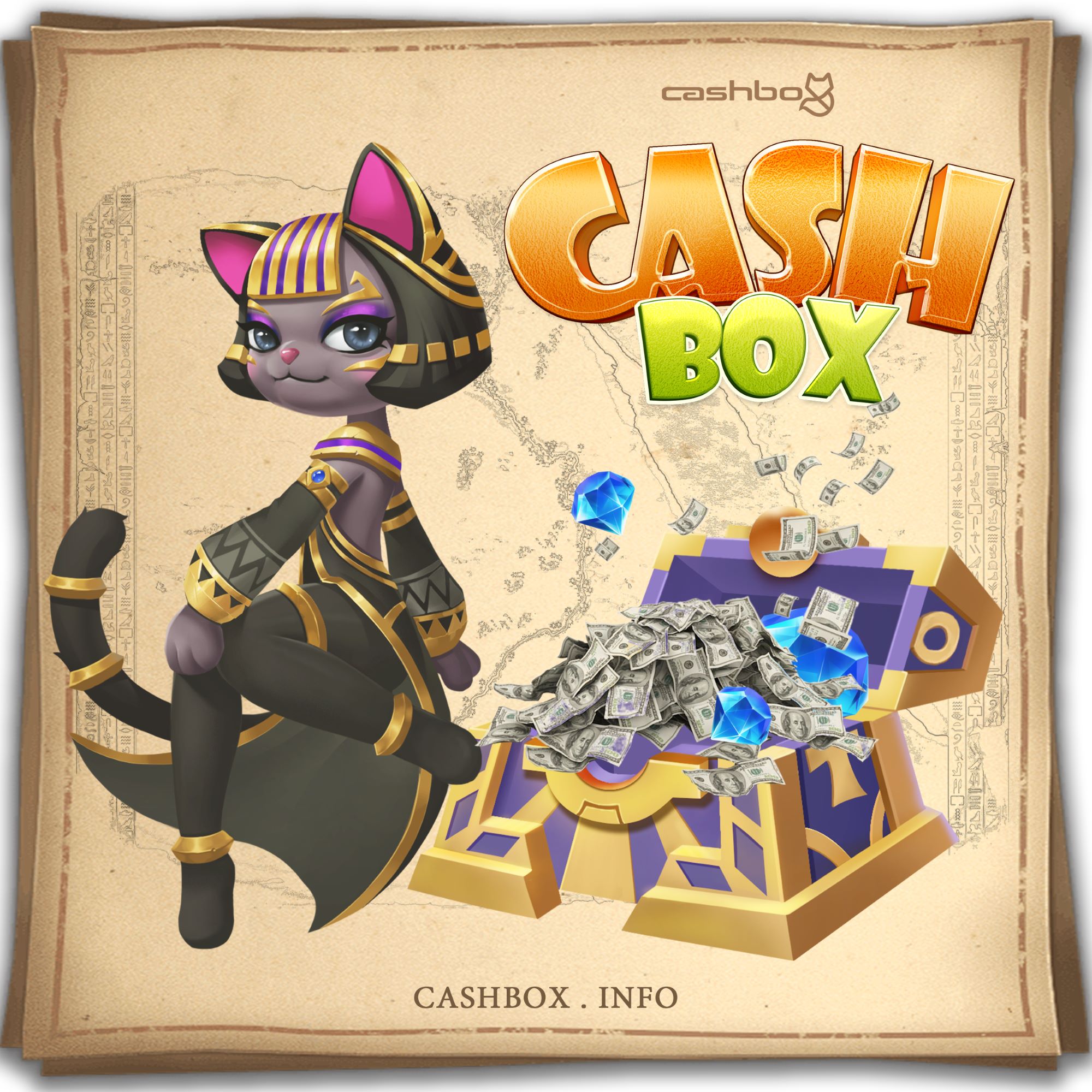 CASHBOX Mythical beast Bastet