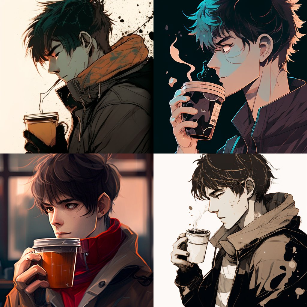 AI-generated different variations