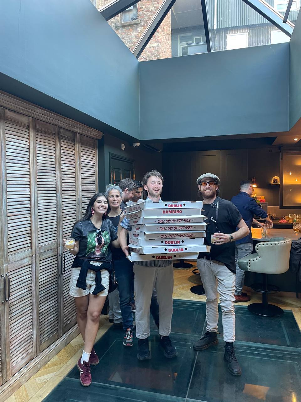 There is never enough pizza