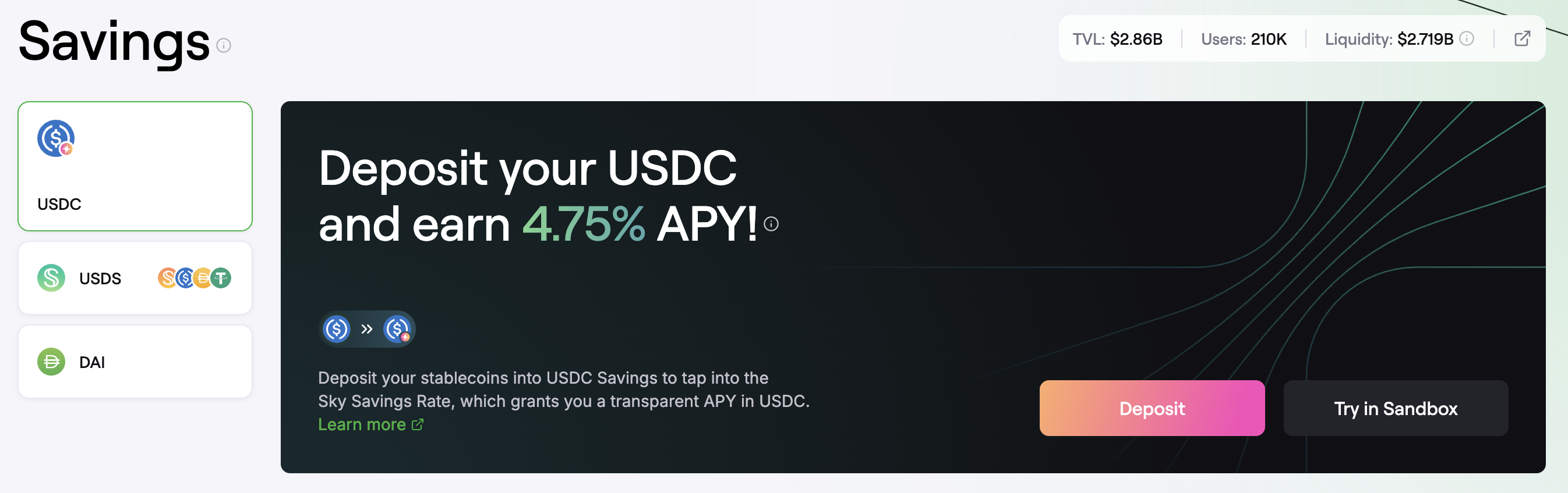 Spark Savings - https://app.spark.fi/