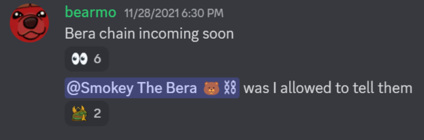 ¿Dev soltó el alfa en noviembre de 2021 y tú perdiste los beras, anon?