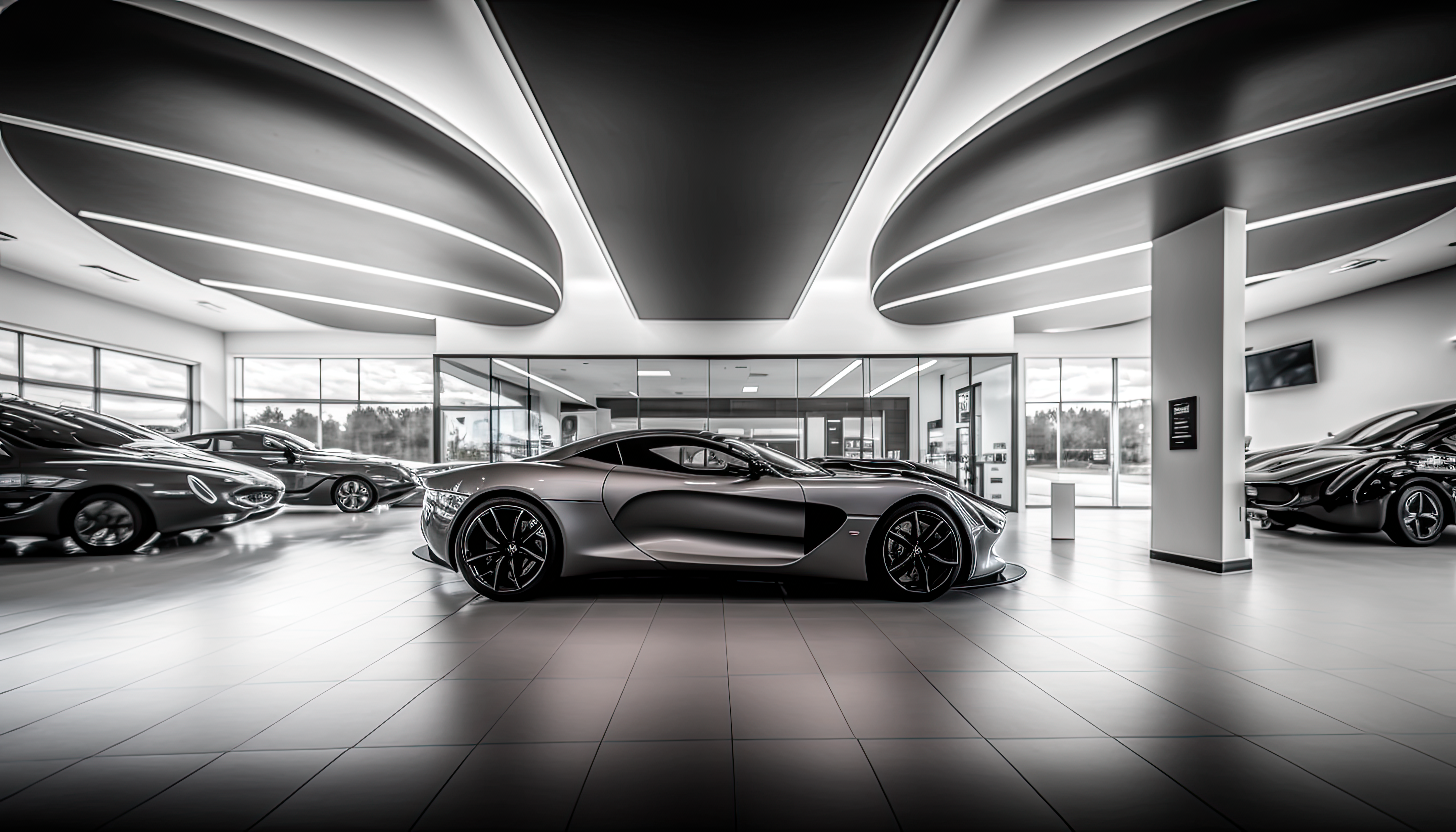 Metaverse car showroom collection
