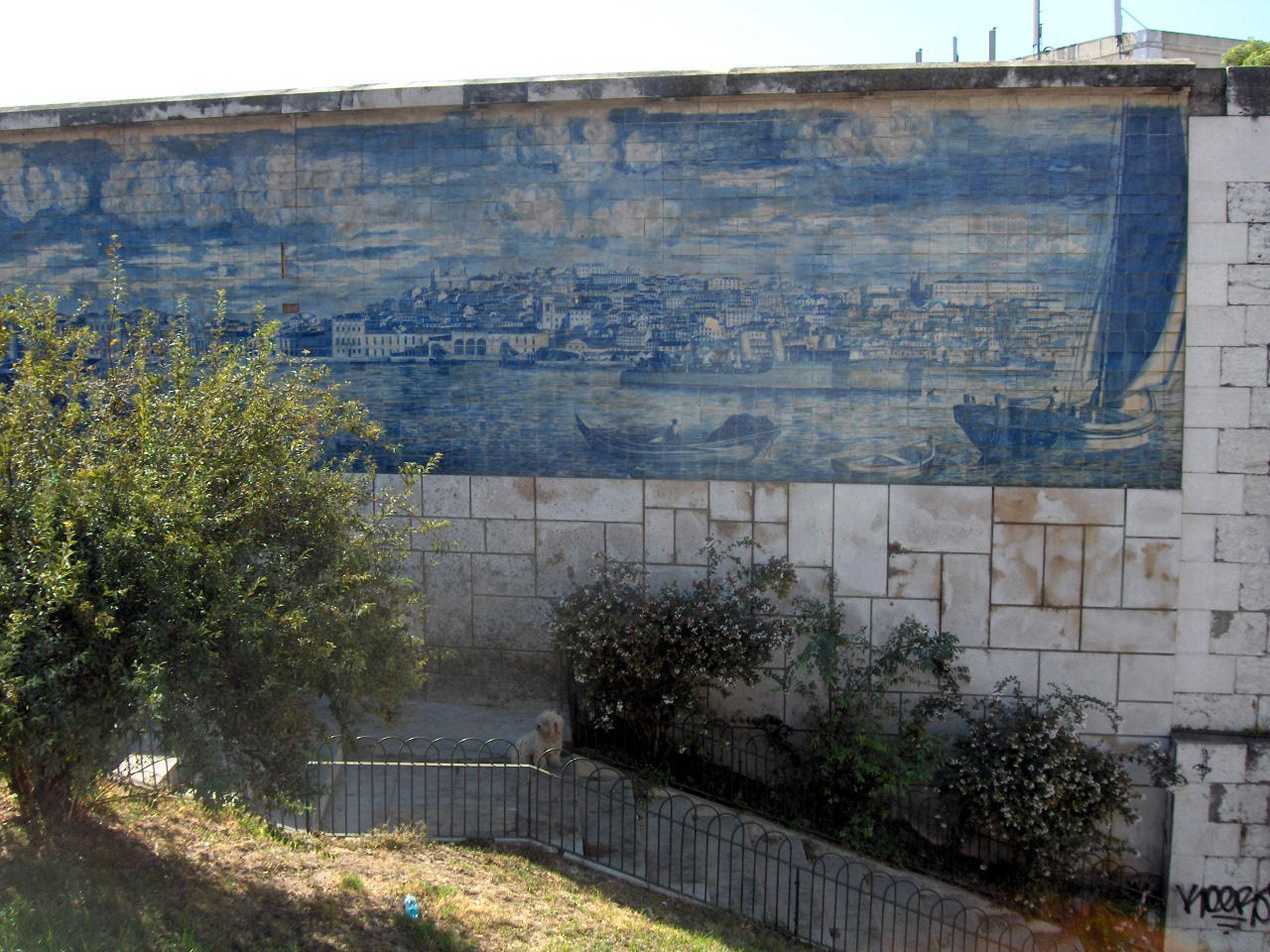 Castelo de São Jorge: painel de azulejos