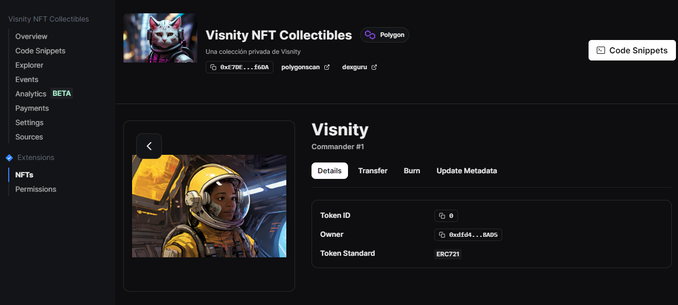 NFT ERC721 en Polygon Mainnet sin complicaciones