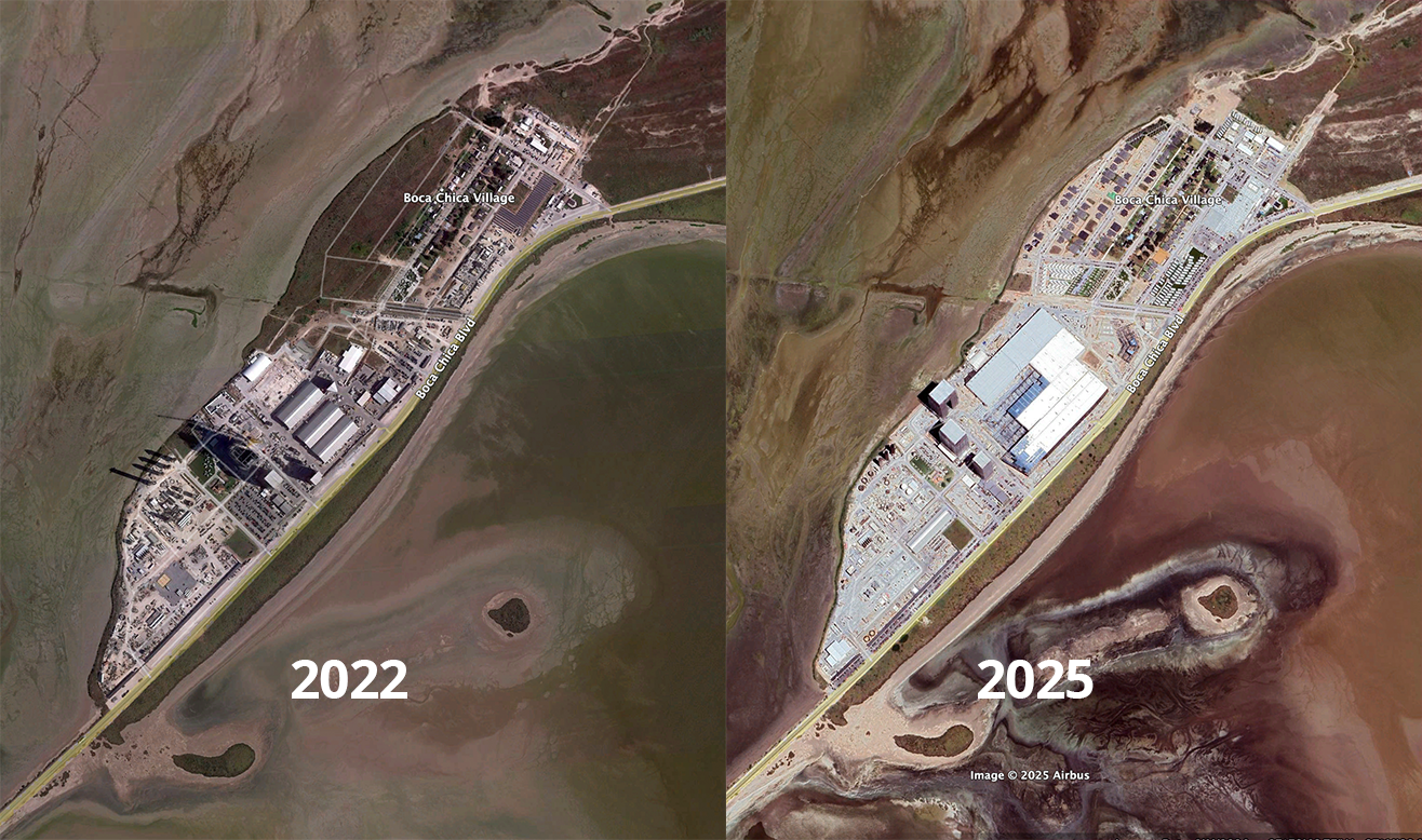 Source: Google Earth, Airbus 