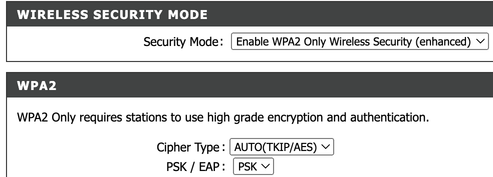 On windows To check your Wi-Fi security protocol, open the Windows Start menu, then type Wi-Fi settings. Click the Wi-Fi network you’re connected to and scroll to Properties.