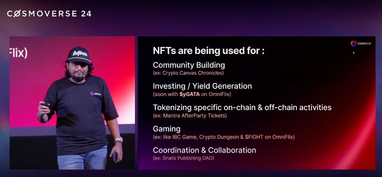 What NFTs power beyond speculation on OmniFlix Hub
