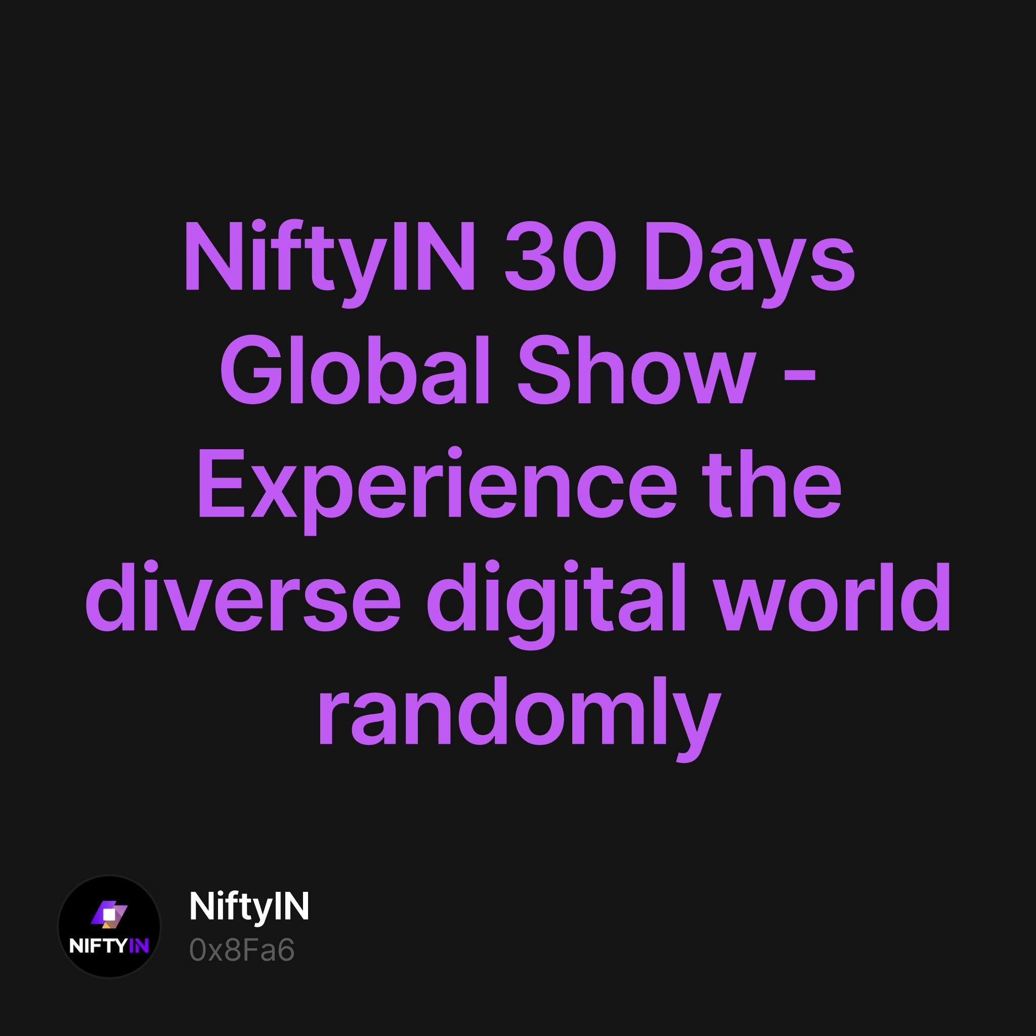 Nft graphic